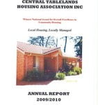 Central Tablelands Housing Association: Annual Report 2009 - 2010